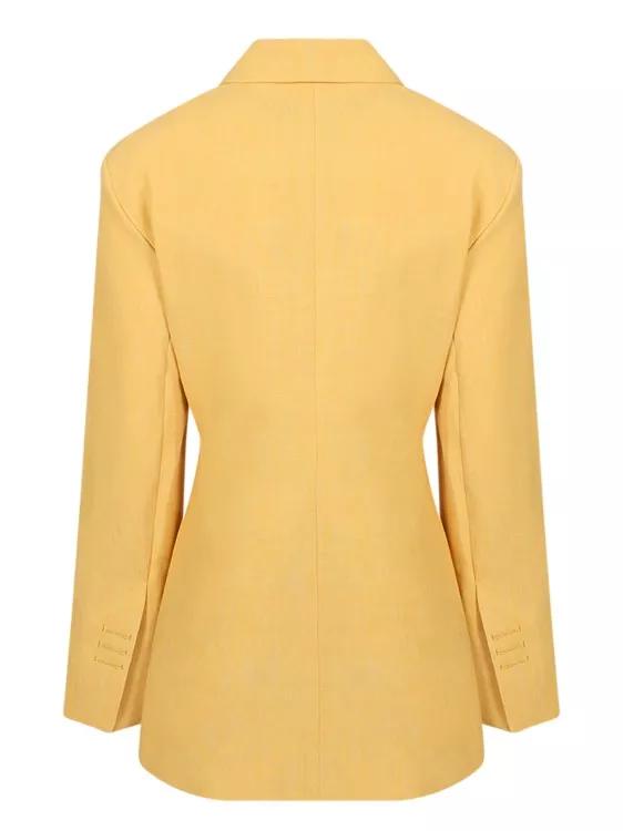 Ladies hot sale yellow blazer