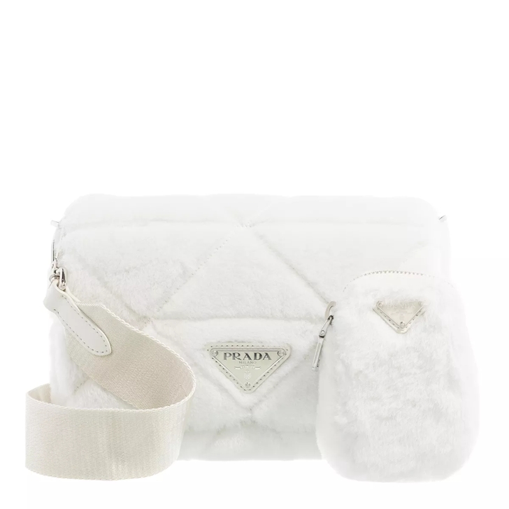 Prada white 2025 crossbody bag