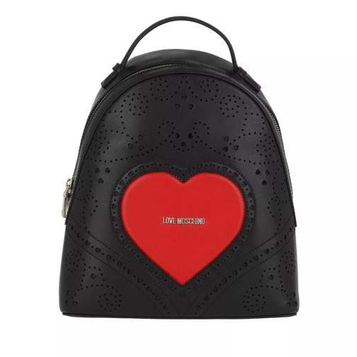 Love Moschino Handle Bag Nero/Rosso Rucksack