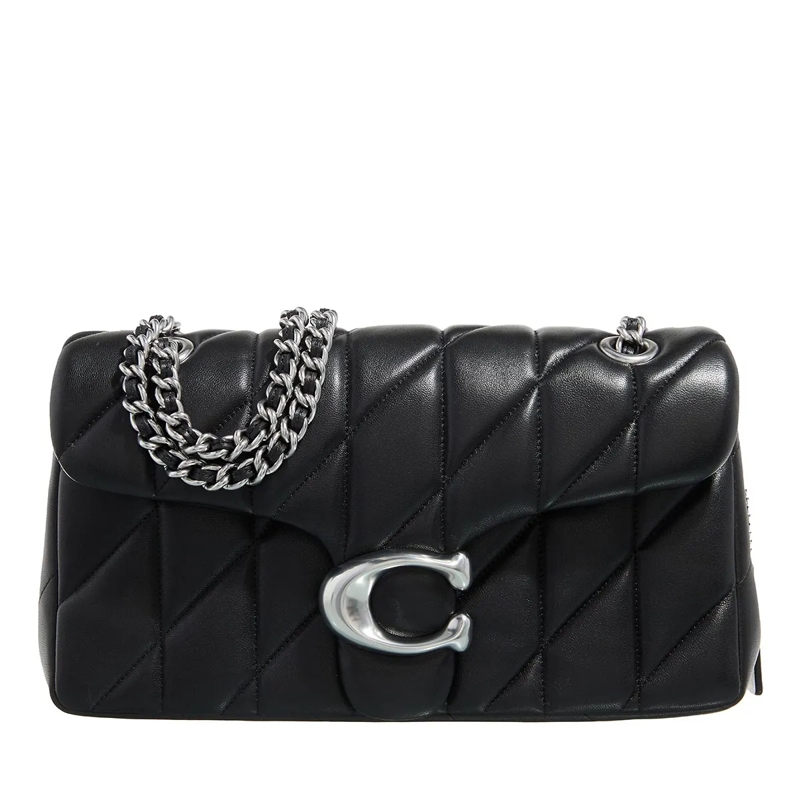 Coach Schultertasche Quilted Leather Tabby Shoulderbag 26 Black
