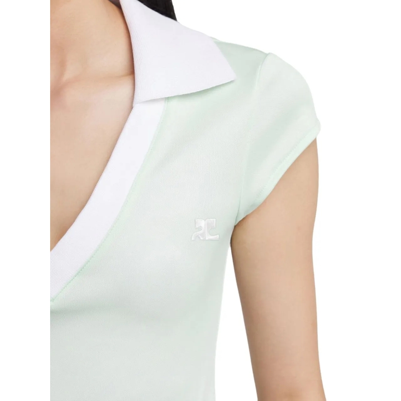 Courrèges Poloshirt T-Shirts And Polos Azzurro grün