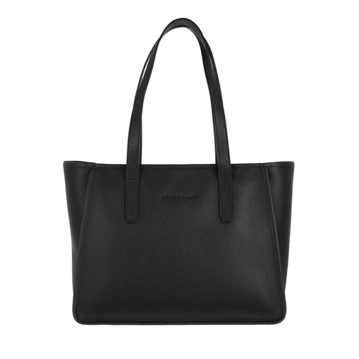 Longchamp Le Foulonné Shoulder Bag  Black Shopper