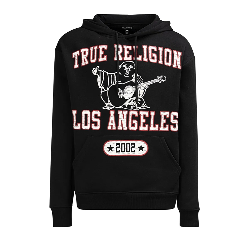 True Religion  Hoddie BUDDHA schwarz