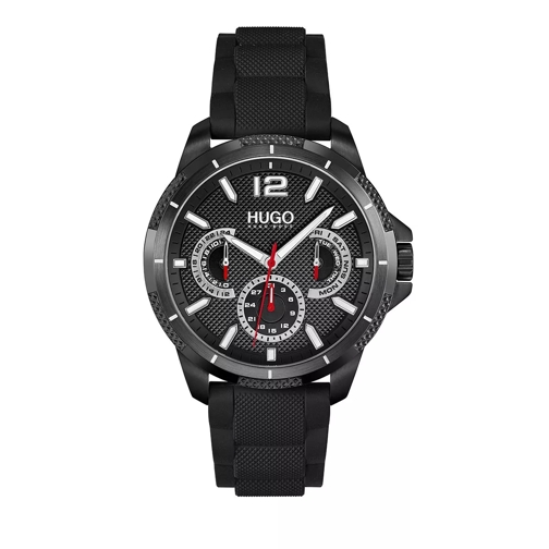 Hugo multifunctional watch Black Multifunctioneel Horloge