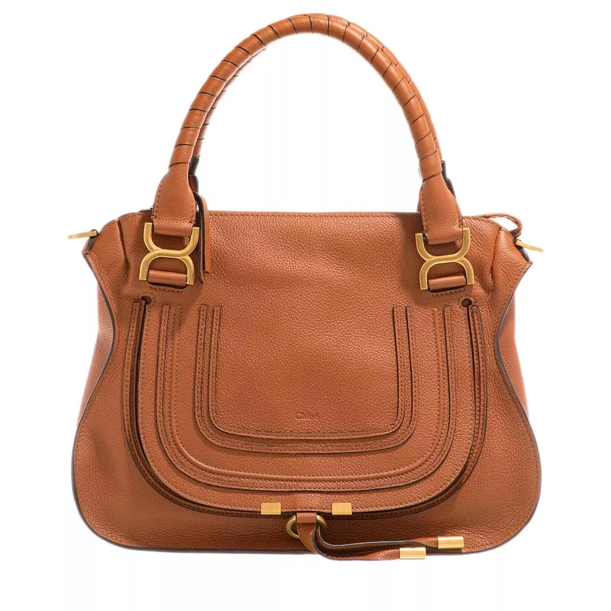 Chloé Crossbody Bags - Marcie - Gr. unisize - in Cognacbraun - für Damen