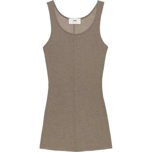 AMI Paris  Top Brown schwarz