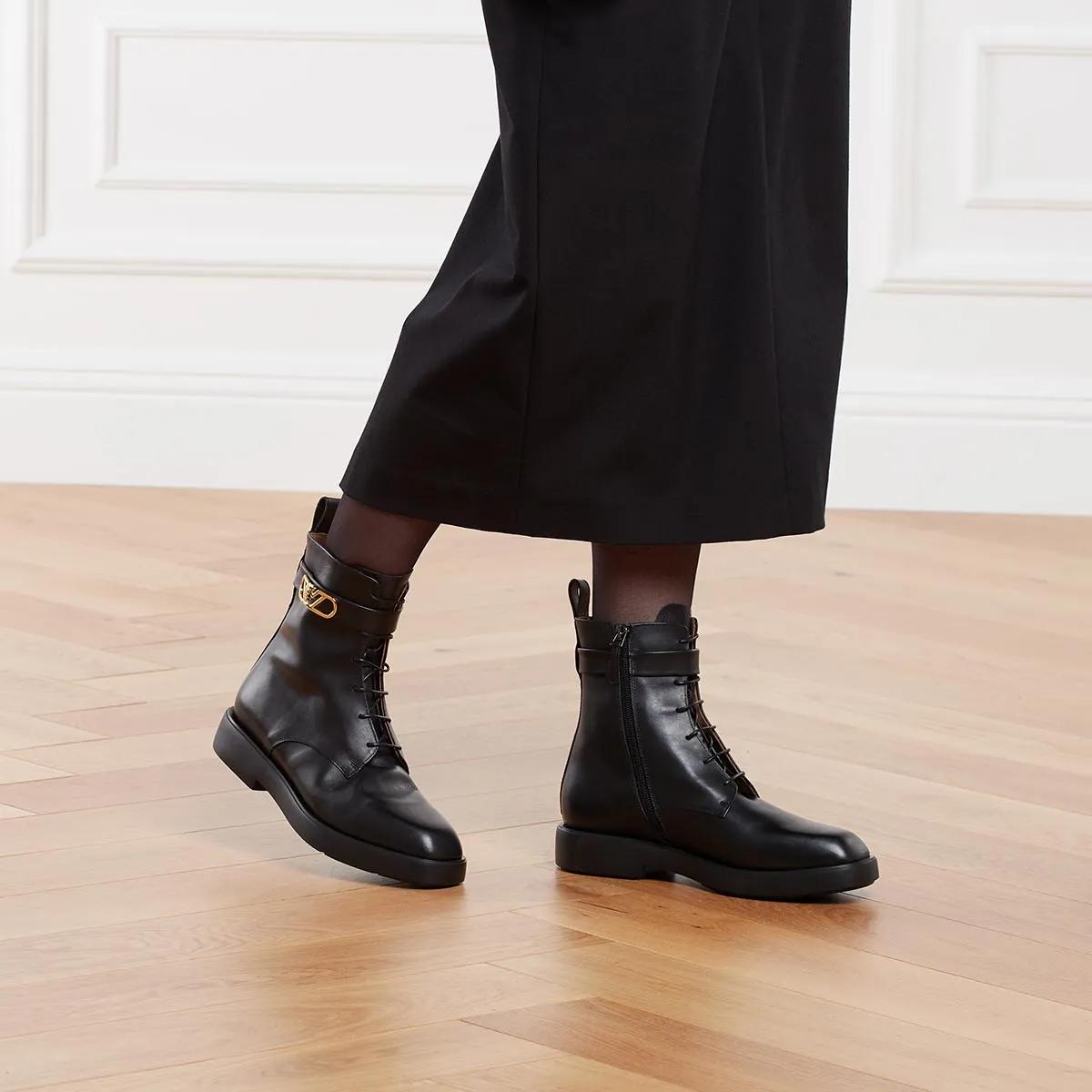 Emporio Armani Boot Nero Ankle Boots