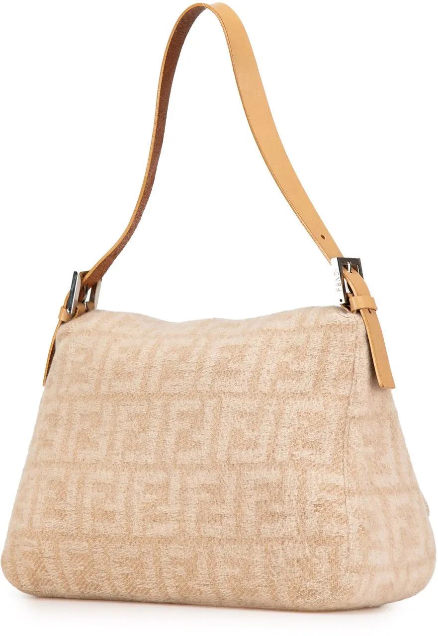 Thumbnail - Fendi Hobo Bags - Zucca Wool Mamma Forever - Gr. unisize - in Braun - für Damen