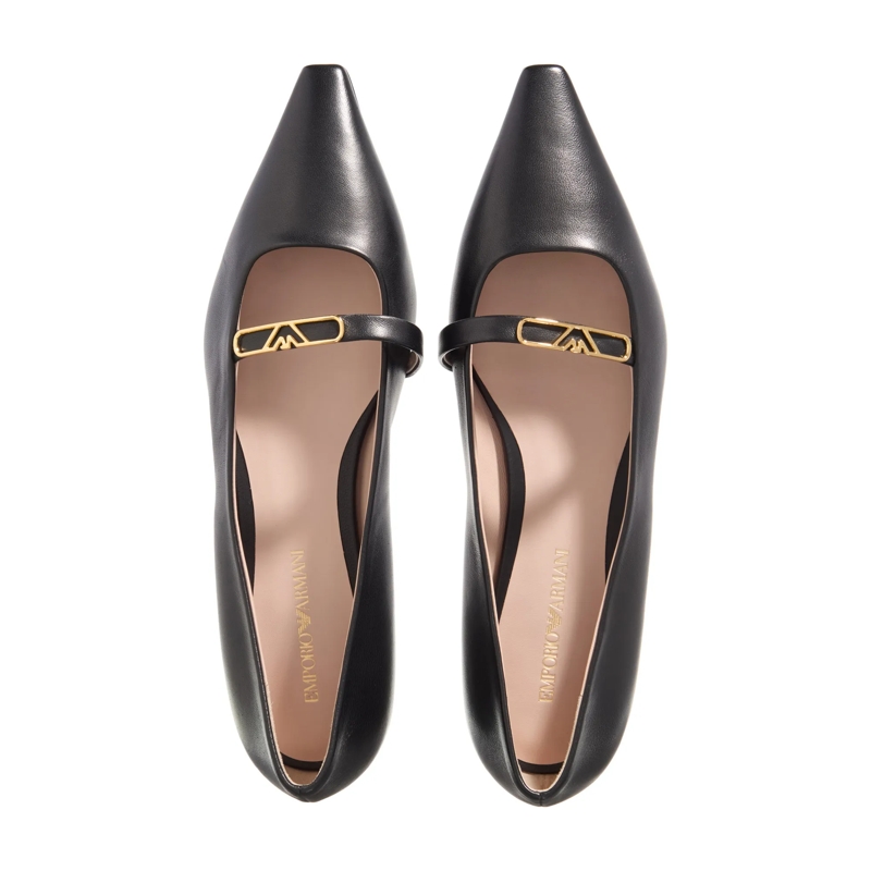 Emporio Armani Ballerinas Hera Ballet Flat Nero(Image 4)