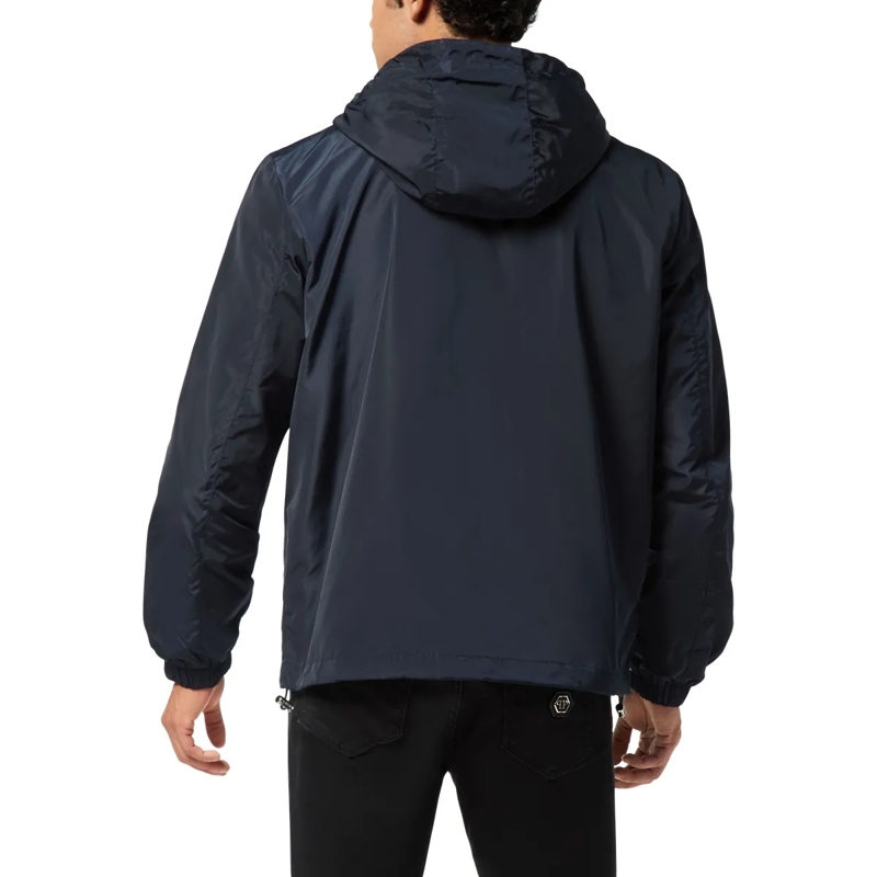 Philipp Plein Daunenjacke Windbreaker dunkel-blau(Image 2)