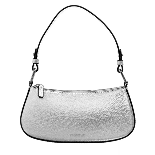 Coccinelle Merveille Silver Hobo Bag