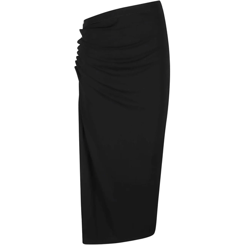 Paco Rabanne Midi-Röcke Skirt Black schwarz