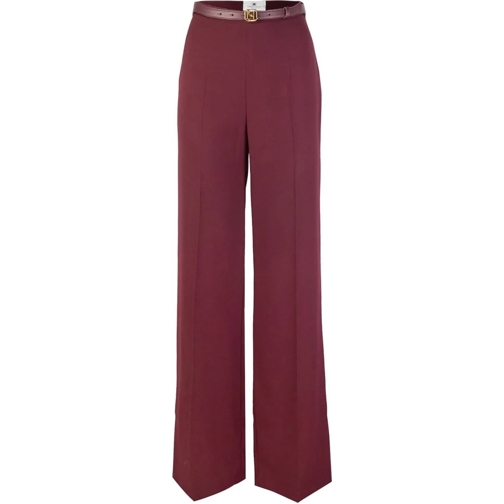 Elisabetta Franchi  Elisabetta Franchi Trousers Red rot