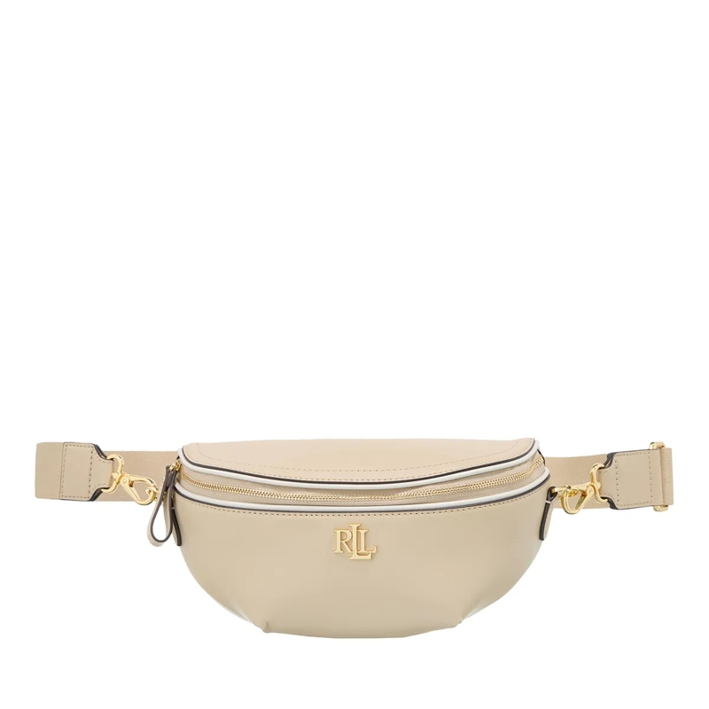 Lauren Ralph Lauren Crossbody Bag Marcy Blt Bg-Belt Bag Sand Dune/Soft White