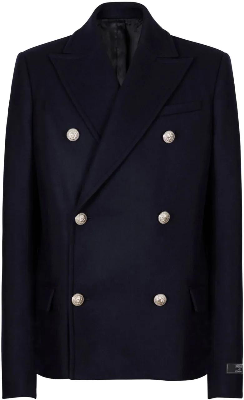Thumbnail - Balmain - Coats Blue - Größe 52 - blue
