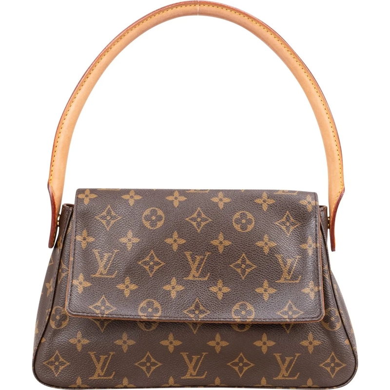 Louis Vuitton Tote Louis Vuitton Monogram Canvas Looping PM Shoulder  braun