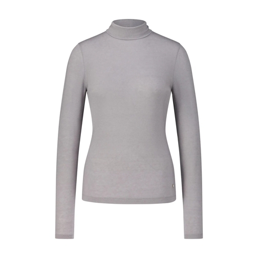 windsor. T-shirts Rollkragenpullover aus Woll-Mix Grau