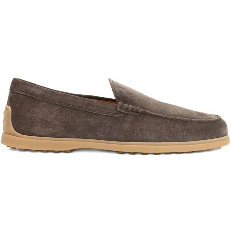 Tod's Loafer Flat Shoes Marrone Scuro braun