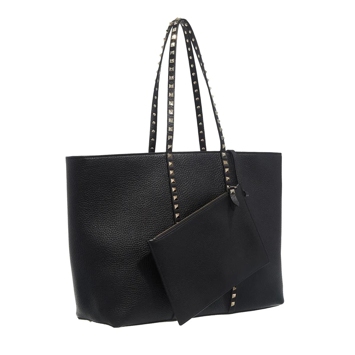Valentino Garavani Hobo bags Rockstud Tote Bag in zwart