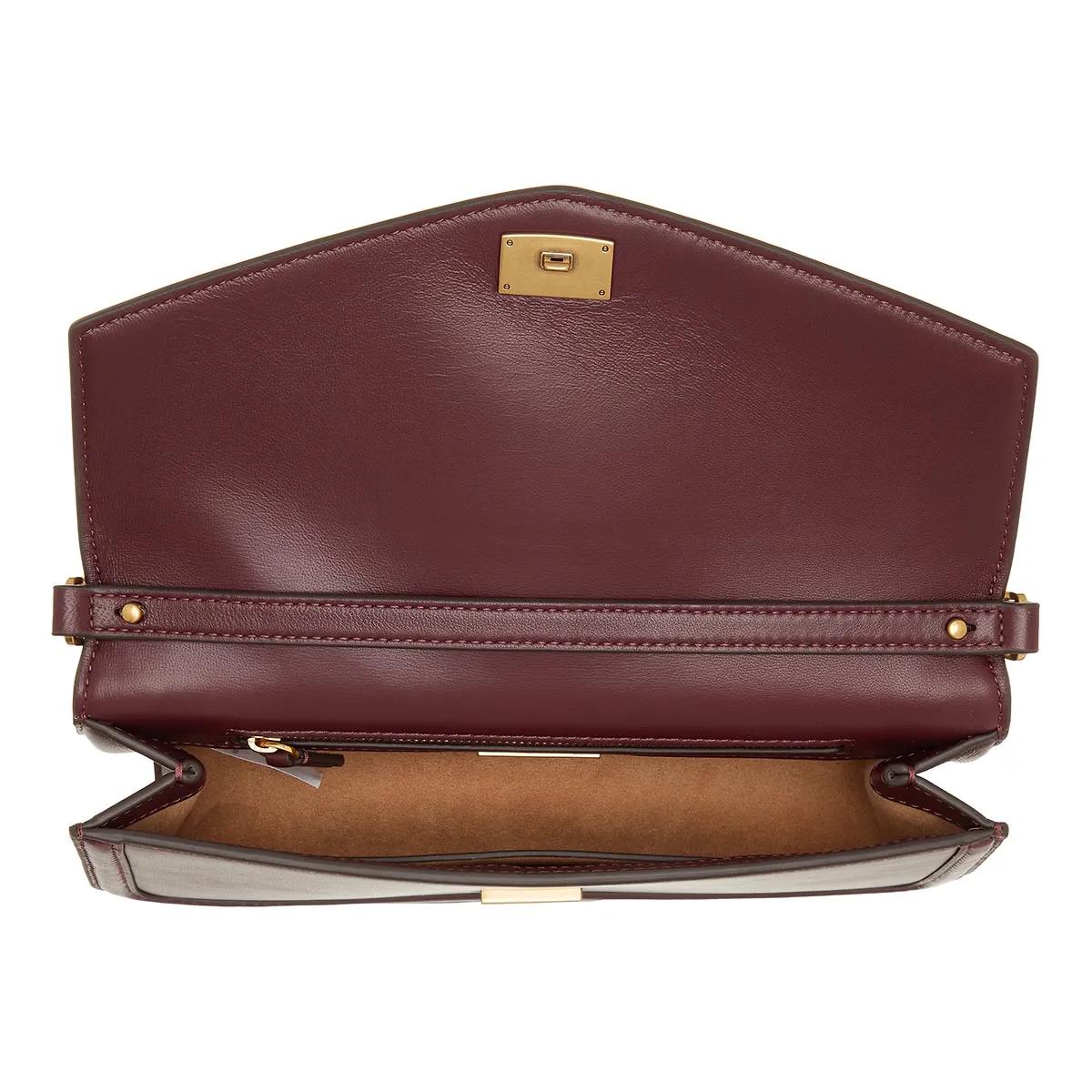 Lauren Ralph Lauren Crossbody bags Sawyer Shoulder Bag Medium in rood