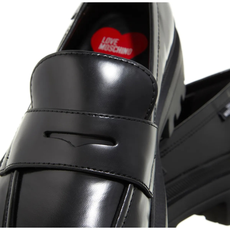 Love Moschino Loafer Her Love Scarpa Donna Nero(Image 3)