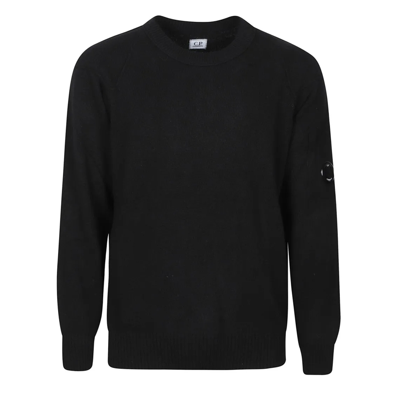 CP Company Pull Crew Neck Sweater Black