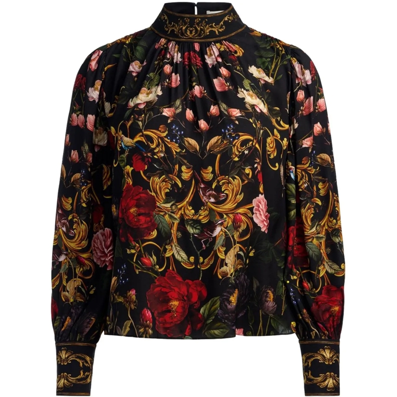 Alice + Olivia Bluse Shirts Black schwarz