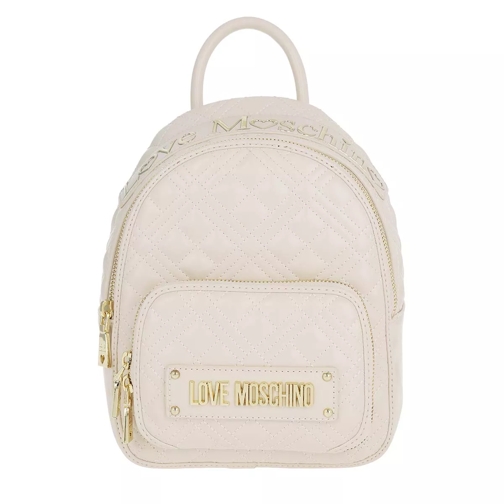 Love Moschino Borsa Quilted Nappa Backpack Avorio Backpack