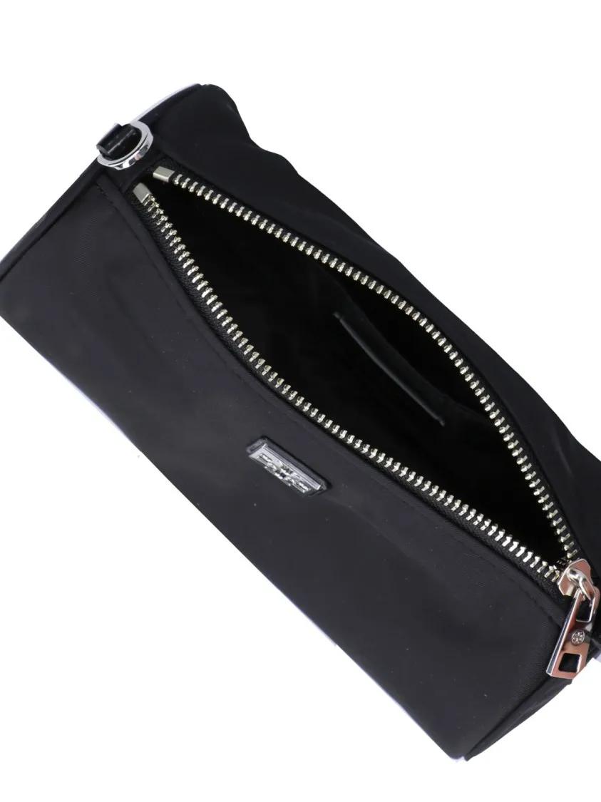 TORY BURCH Hobo bags Nylon Shoulder Bag With Adjustable Strap in zwart