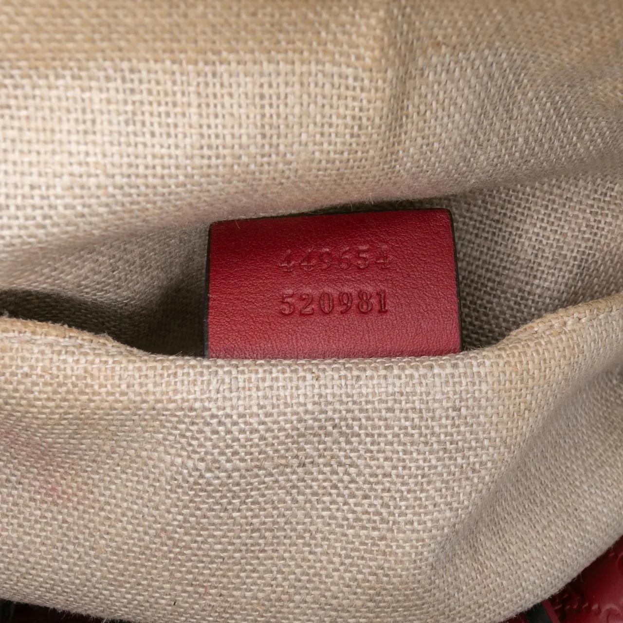 Thumbnail - Gucci Hobo Bags - Mini Microguccissima Dome Satchel - Gr. unisize - in Rot - für Damen