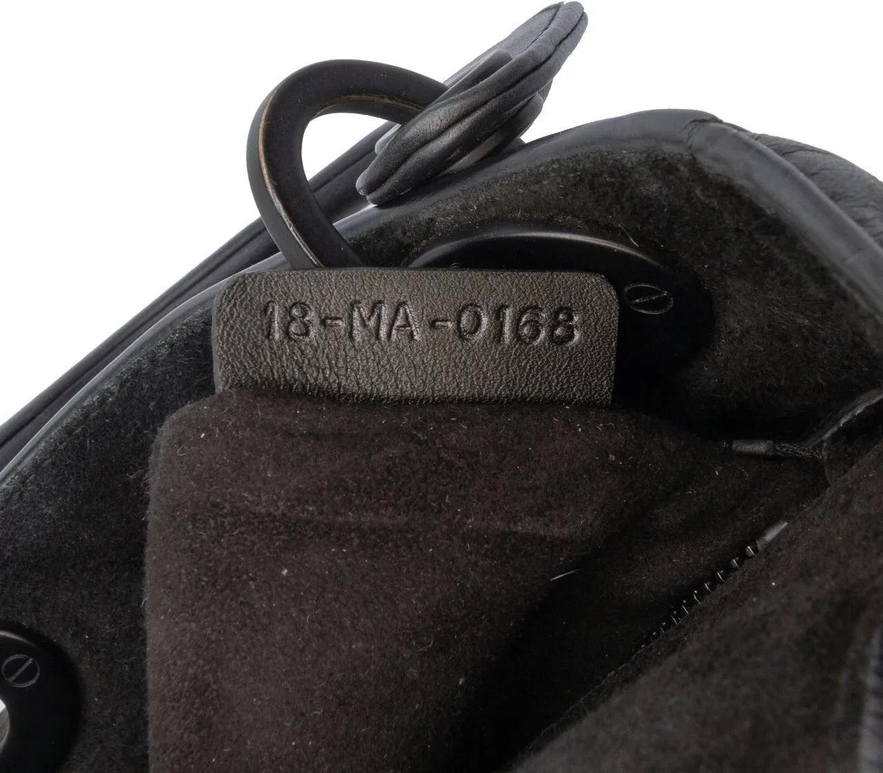 Thumbnail - Christian Dior Hobo Bags - Mini Ultra Matte Calfskin Cannage Studded Supple L - Gr. unisize - in Schwarz - für Damen