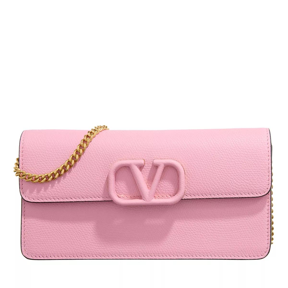 Valentino Garavani Crossbody Bags - Vitello Soft Bag - Gr. unisize - in Rosa - für Damen