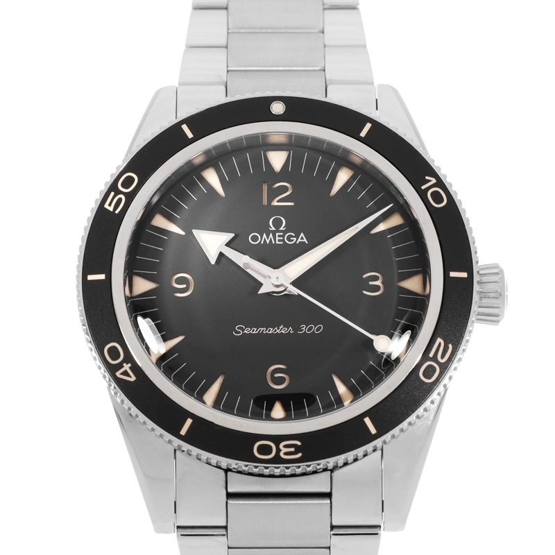 Omega Automatikuhr Seamaster Schwarz