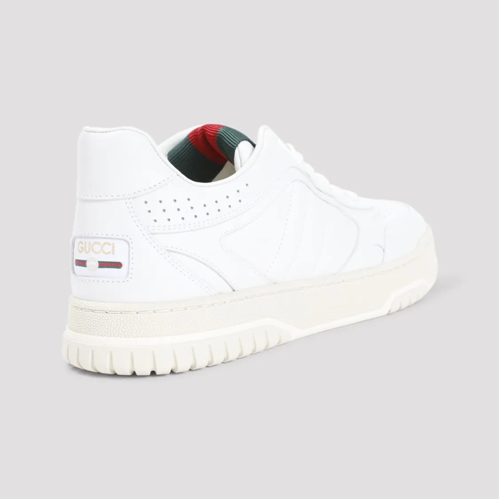 Gucci Re Web Trainers White Low Top Sneaker