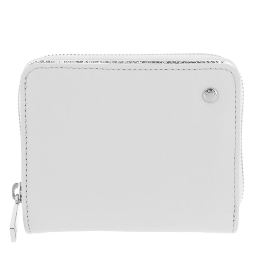 Abro Adria Doubleface Wallet Light Grey Portemonnaie mit Zip-Around-Reißverschluss