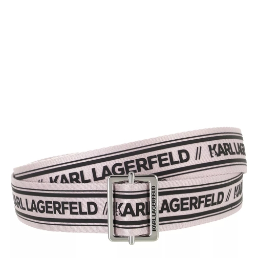 Karl Lagerfeld Karl Logo Webbing Belt A343 Lilac Taillengürtel