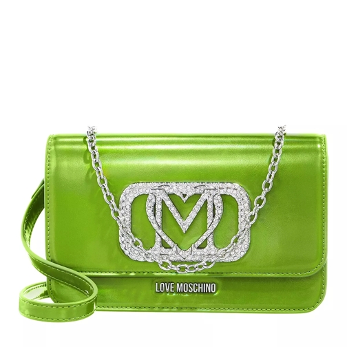 Love Moschino Diamond Rush Verde Crossbody Bag