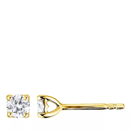 Created Brilliance The Bonnie Lab Grown Diamond Earrings Yellow Gold Ohrstecker