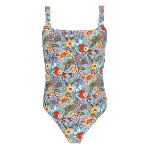 Etro Monokini With Floreal Print Multicolor 