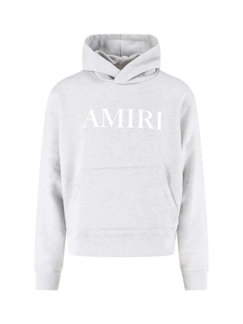 Thumbnail - Amiri - "Core Logo" Hoodie Grey - Größe S - grau