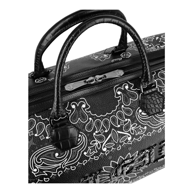 Philipp Plein Weekender Henkeltasche Gothic Plein schwarz(Image 5)