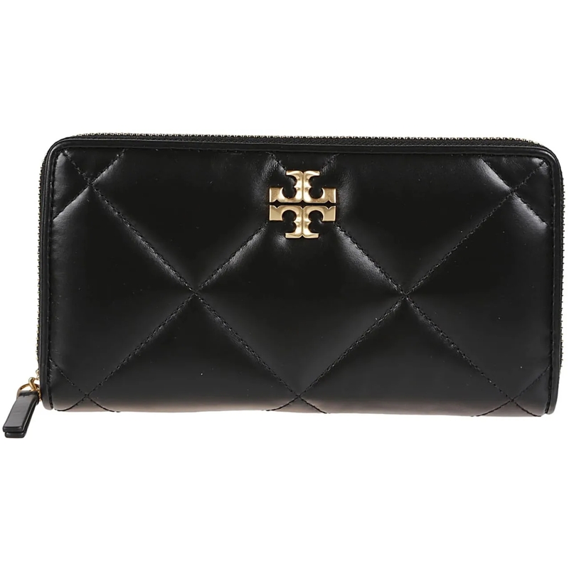 Tory Burch Geldbörse Kira Diamond Continental Wallet Black schwarz