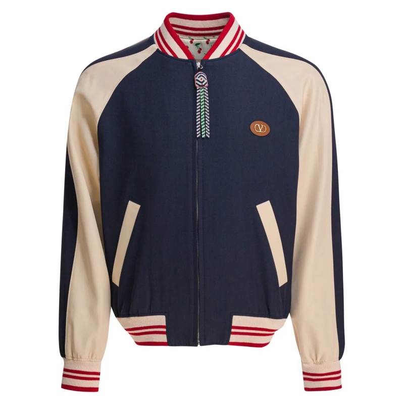 Valentino Garavani Bomberjacke Coats Blue blau