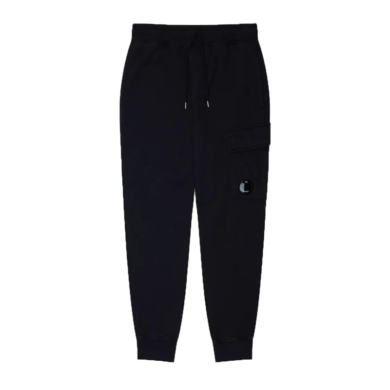 CP Company Jogginghose Relaxed Fit Cargo Sweatpants With Ample Pockets Black