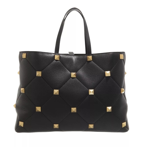 Valentino Garavani Boodschappentas Roman Stud Shopping Bag Black