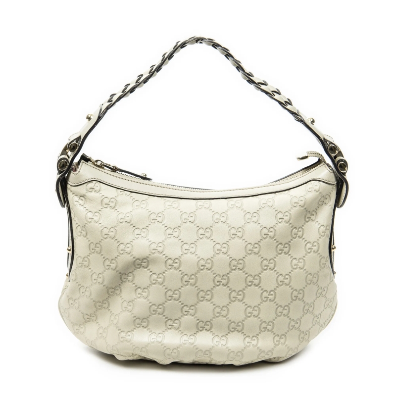 Gucci Crossbody Bag Small Pelham Zip Hobo offwhite