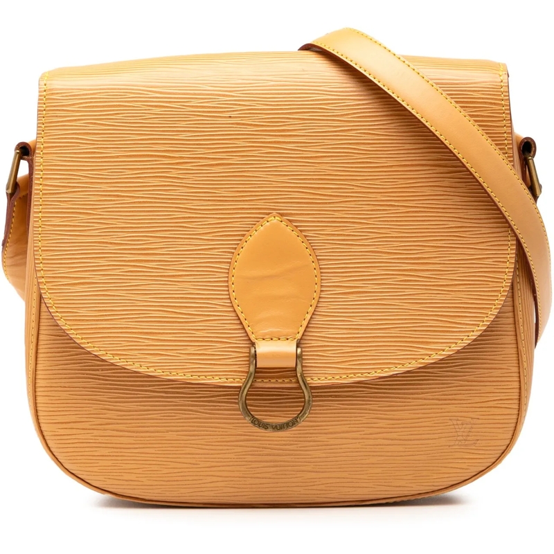 Louis Vuitton Schultertasche Epi Saint Cloud GM gelb