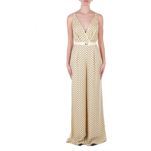 Elisabetta Franchi  Trousers Curry gelb