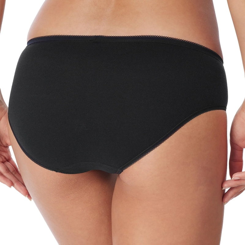 SCHIESSER  Cotton Essentials 2er Pack schwarz(Image 3)