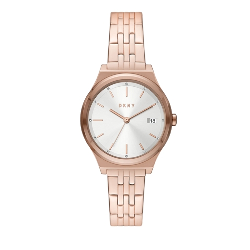 DKNY Automatikuhr DKNY Armbanduhr rose